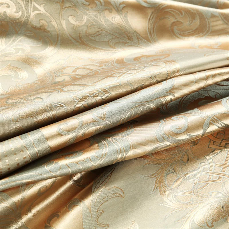 Parure de Lit Jacquard Haut de Gamme – Luxe et Élégance Européenne