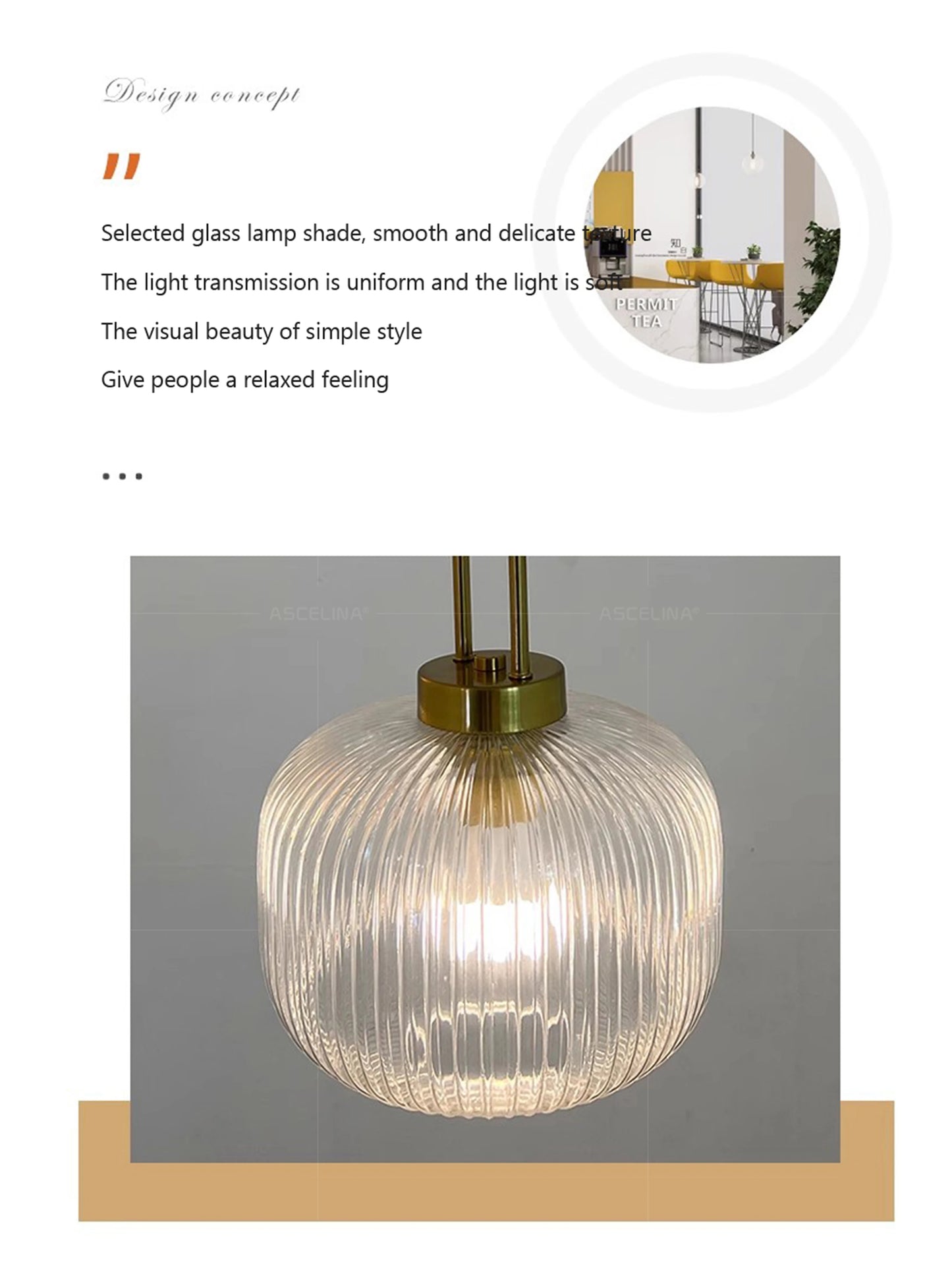 Suspension en Verre – Design Japonais & Nordique