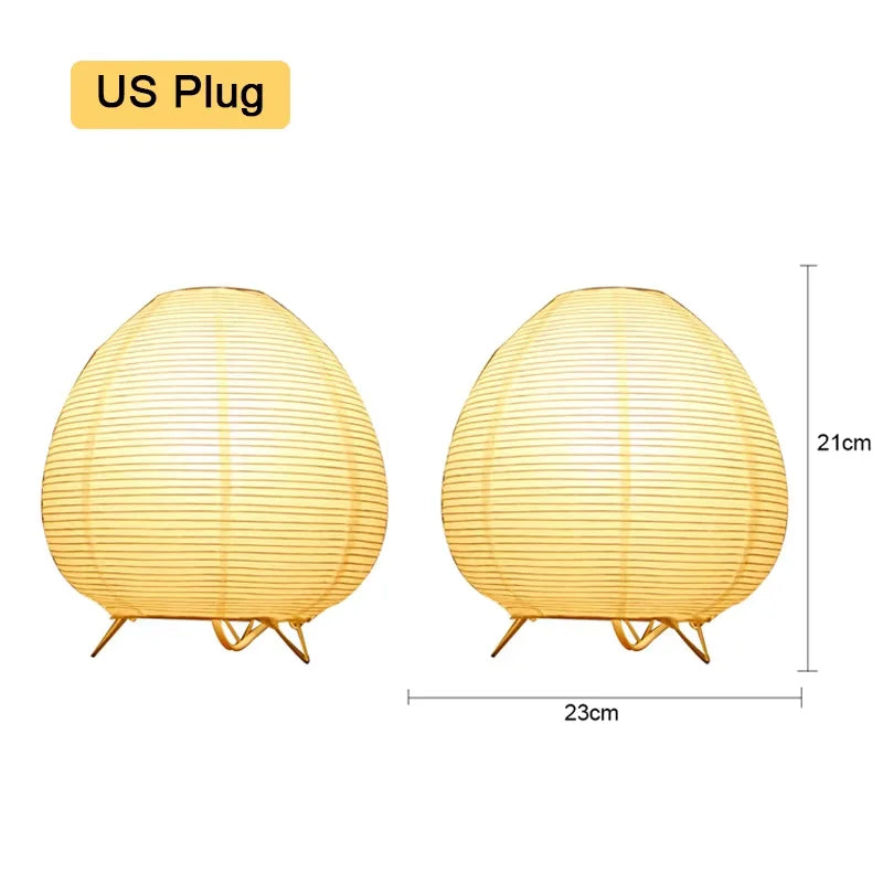 Lampe de Table LED Style Wabi-Sabi