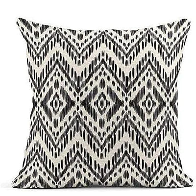Housse de coussin style bohème – Élégance naturelle et touche artisanale pour votre intérieur