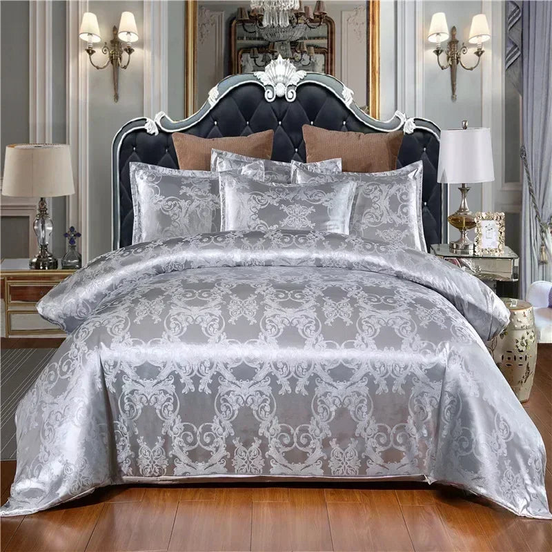 Parure de Lit Jacquard Haut de Gamme – Luxe et Élégance Européenne