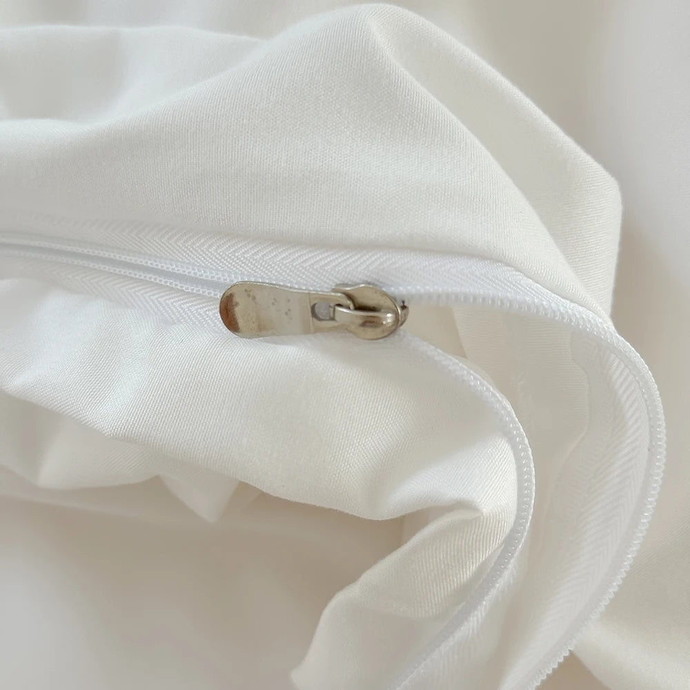 Parure de Lit Tuftée – Grand Motif Floral de  Style Japonais-Coréen