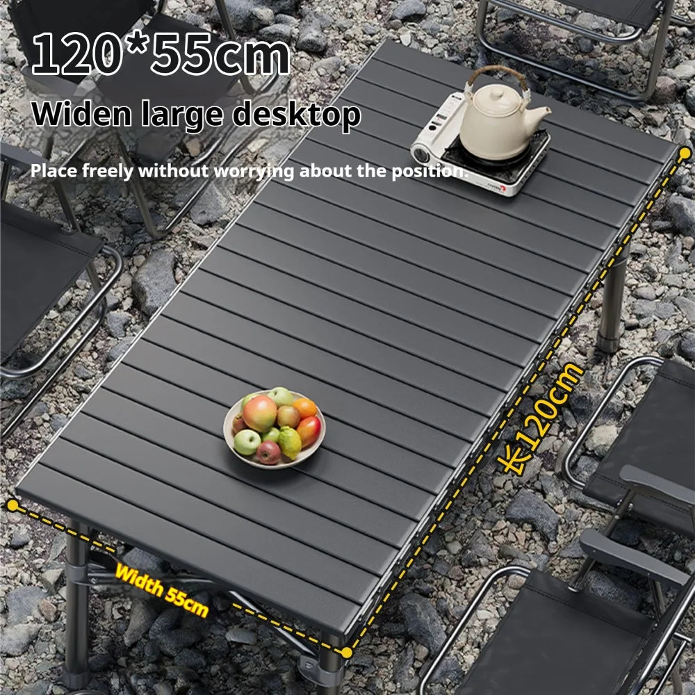 Ensemble Table et Chaises de Camping Pliantes — Léger, Robuste et Facile à Transporter