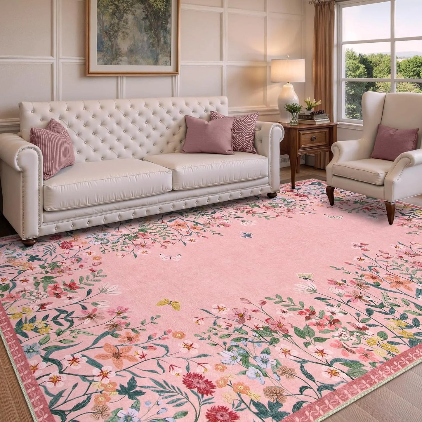 Tapis floral