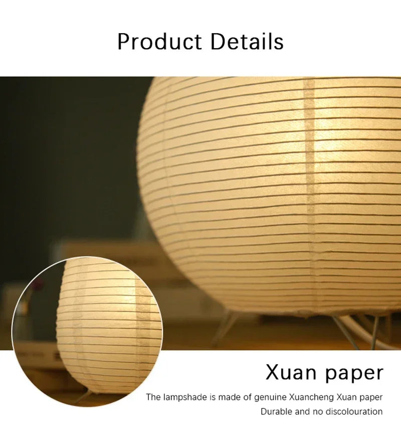 Lampe de Table LED Style Wabi-Sabi