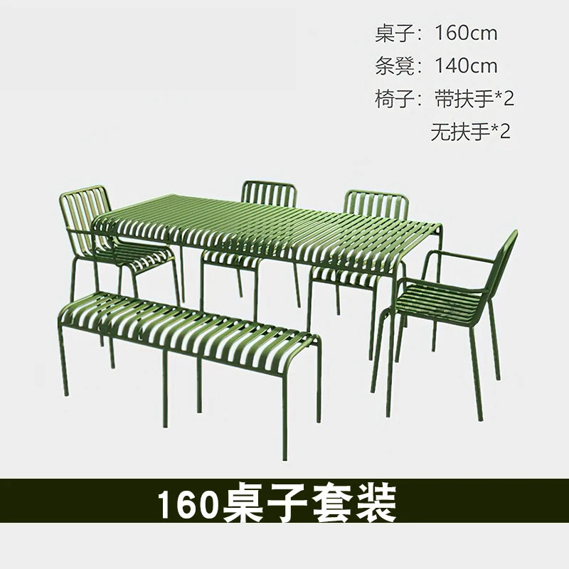 Ensemble de Jardin Moderne — Mobilier d’Extérieur Design et Confortable