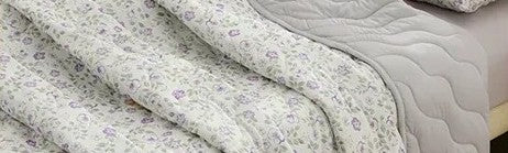 Couette d’été à imprimé floral