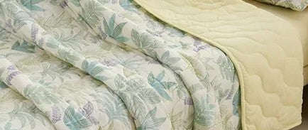 Couette d’été à imprimé floral