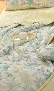 Couette d’été à imprimé floral